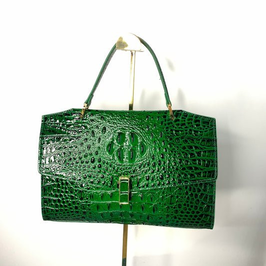 [YX] Serpentine green bag