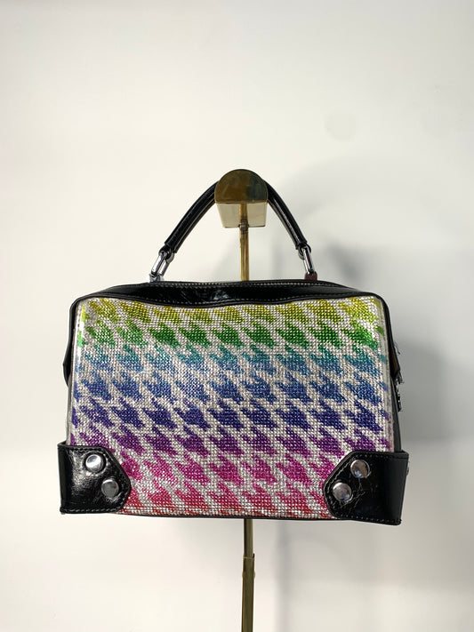 [YX] Rainbow-colored leather bag