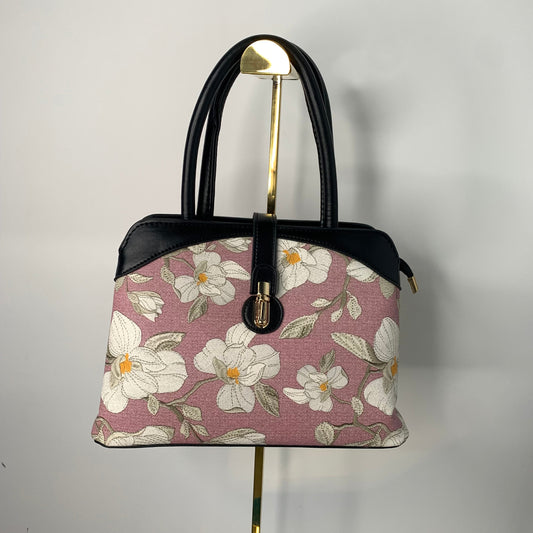 [YX] Flower Group Pink bag-1